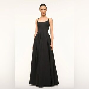 Staud Joy Maxi Dress BNWT Black Size US 6